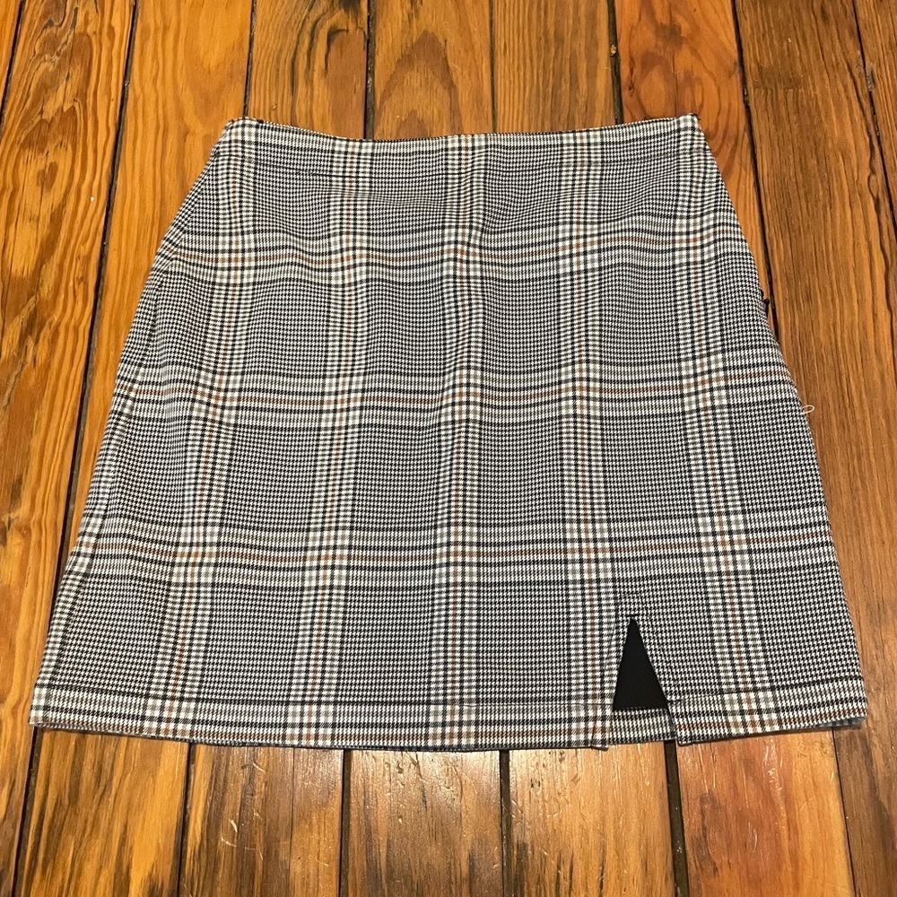 Abercrombie & Fitch Plaid Mini Skirt